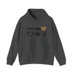 Sudadera con capucha - Gris oscuro jaspeado - Camiseta «Boig per tu» Sudadera con capucha - Gris oscuro jaspeado - Camiseta «Boig per tu»