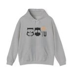Sudadera con capucha - Gris deportivo - Camiseta «Boig per tu» Sudadera con capucha - Gris deportivo - Camiseta «Boig per tu»