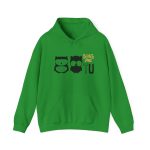 Sudadera con capucha - Verde irlandes - Camiseta «Boig per tu» Sudadera con capucha - Verde irlandes - Camiseta «Boig per tu»