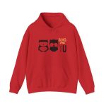 Sudadera con capucha - Rojo - Camiseta «Boig per tu» Sudadera con capucha - Rojo - Camiseta «Boig per tu»