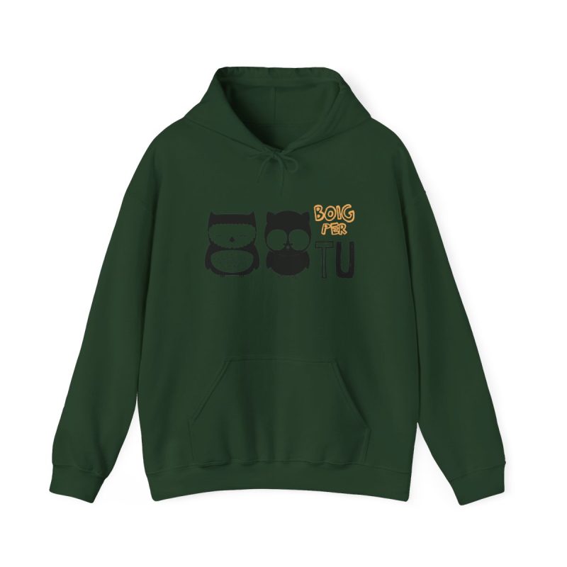 Sudadera con capucha - Verde bosque - Camiseta «Boig per tu»