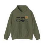 Sudadera con capucha - Verde militar - Camiseta «Boig per tu» Sudadera con capucha - Verde militar - Camiseta «Boig per tu»