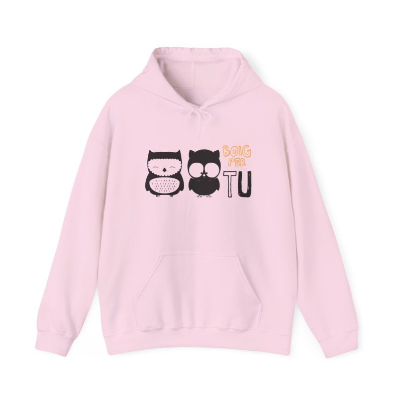Sudadera con capucha - Rosa claro - Camiseta «Boig per tu»
