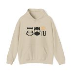 Sudadera con capucha - Arena - Camiseta «Boig per tu» Sudadera con capucha - Arena - Camiseta «Boig per tu»