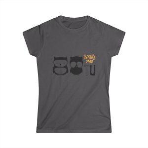 Camiseta mujer Softstyle - Gris marengo - Camiseta «Boig per tu»