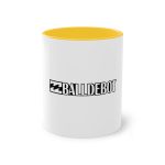 Taza bicolor - Amarillo dorado - Camiseta Ball de Bot