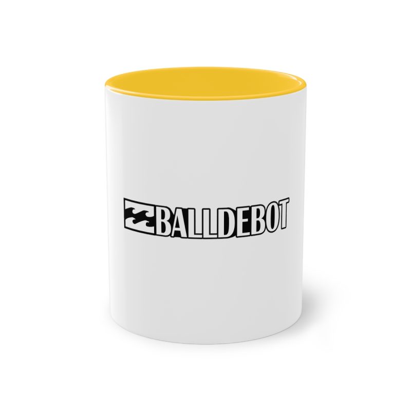 Taza bicolor - Amarillo dorado - Camiseta Ball de Bot