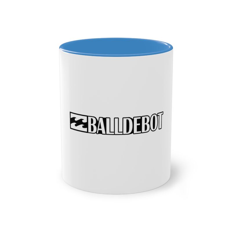 Taza bicolor - Azul claro - Camiseta Ball de Bot