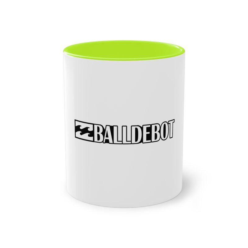Taza bicolor - Verde claro - Camiseta Ball de Bot