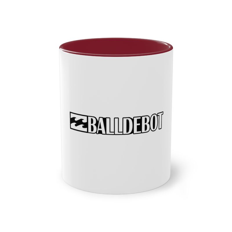 Taza bicolor - Granate - Camiseta Ball de Bot
