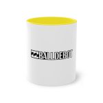 Taza bicolor - Amarillo - Camiseta Ball de Bot