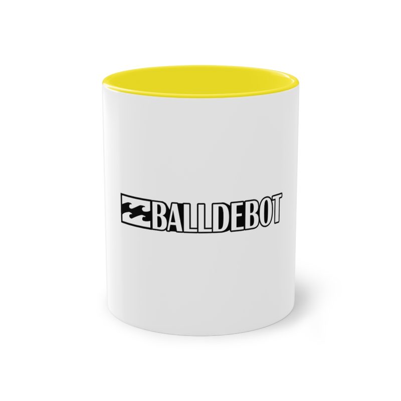 Taza bicolor - Amarillo - Camiseta Ball de Bot