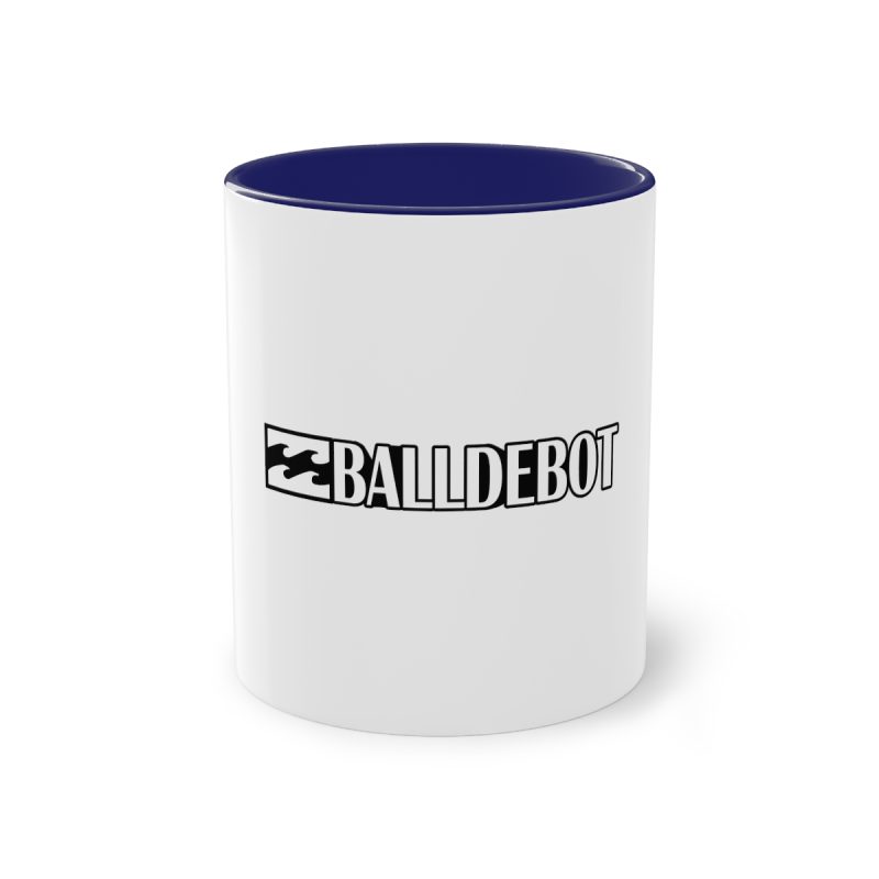 Taza bicolor - Azul oscuro - Camiseta Ball de Bot