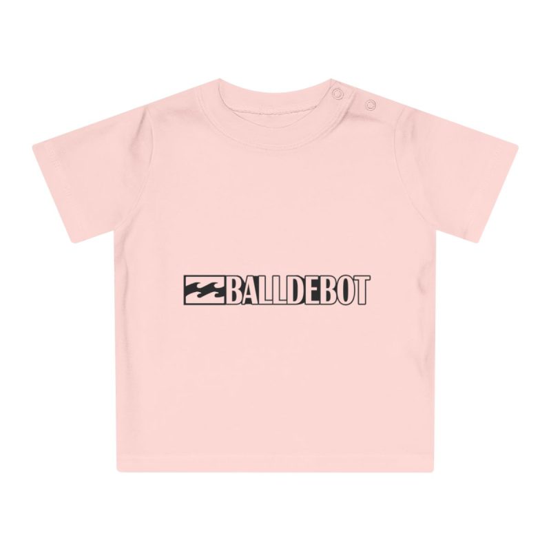 Camiseta de bebe - Rosa empolvado - Camiseta Ball de Bot