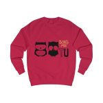 Sudadera clasica - Rojo fuego - Camiseta «Boig per tu»