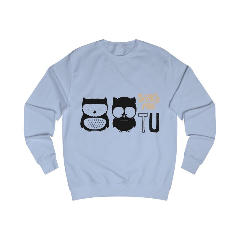 Sudadera clasica - Azul cielo - Camiseta «Boig per tu»