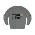 Sudadera clasica - Gris acero - Camiseta «Boig per tu»