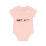 Body bebe manga corta organico - Rosa empolvado - Camiseta Ball de Bot Body bebe manga corta organico - Rosa empolvado - Camiseta Ball de Bot