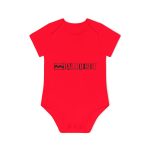 Body bebe manga corta organico - Rojo - Camiseta Ball de Bot Body bebe manga corta organico - Rojo - Camiseta Ball de Bot