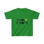 Camiseta infantil algodon grueso - Verde irlandes - Camiseta «Boig per tu» Camiseta infantil algodon grueso - Verde irlandes - Camiseta «Boig per tu»