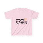 Camiseta infantil algodon grueso - Rosa claro - Camiseta «Boig per tu» Camiseta infantil algodon grueso - Rosa claro - Camiseta «Boig per tu»