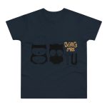 Camiseta hombre punto liso - Azul marino - Camiseta «Boig per tu» Camiseta hombre punto liso - Azul marino - Camiseta «Boig per tu»
