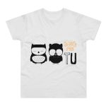 Camiseta hombre punto liso - Blanco - Camiseta «Boig per tu» Camiseta hombre punto liso - Blanco - Camiseta «Boig per tu»