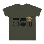 Camiseta hombre punto liso - Caqui urbano - Camiseta «Boig per tu» Camiseta hombre punto liso - Caqui urbano - Camiseta «Boig per tu»