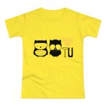 Camiseta mujer punto liso - Amarillo solar - Camiseta «Boig per tu»