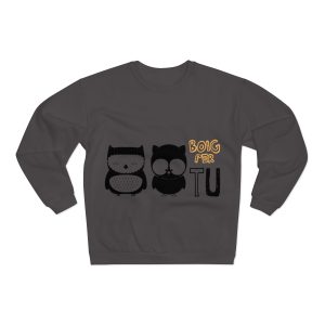 Sudadera cuello redondo premium - Antracita - Camiseta «Boig per tu»