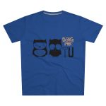 Camiseta hombre corte moderno - Azul royal intenso - Camiseta «Boig per tu» Camiseta hombre corte moderno - Azul royal intenso - Camiseta «Boig per tu»