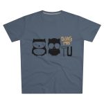 Camiseta hombre corte moderno - Azul marino - Camiseta «Boig per tu» Camiseta hombre corte moderno - Azul marino - Camiseta «Boig per tu»