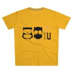 Camiseta hombre corte moderno - Amarillo girasol - Camiseta «Boig per tu» Camiseta hombre corte moderno - Amarillo girasol - Camiseta «Boig per tu»