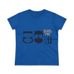 Camiseta mujer algodon medio - Azul royal - Camiseta «Boig per tu» Camiseta mujer algodon medio - Azul royal - Camiseta «Boig per tu»