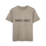 Camiseta oversize lavado acido - Caqui oscuro - Camiseta Ball de Bot Camiseta oversize lavado acido - Caqui oscuro - Camiseta Ball de Bot