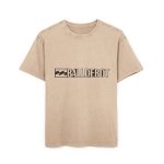 Camiseta oversize lavado acido - Beis - Camiseta Ball de Bot Camiseta oversize lavado acido - Beis - Camiseta Ball de Bot