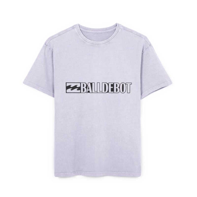Camiseta oversize lavado acido - Lila suave - Camiseta Ball de Bot