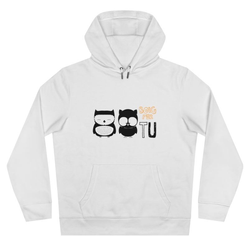 Sudadera con capucha King - Blanco - Camiseta «Boig per tu» Sudadera con capucha King - Blanco - Camiseta «Boig per tu»