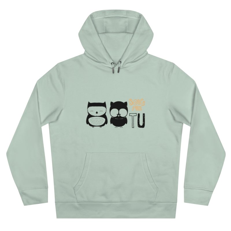 Sudadera con capucha King - Verde agua - Camiseta «Boig per tu»