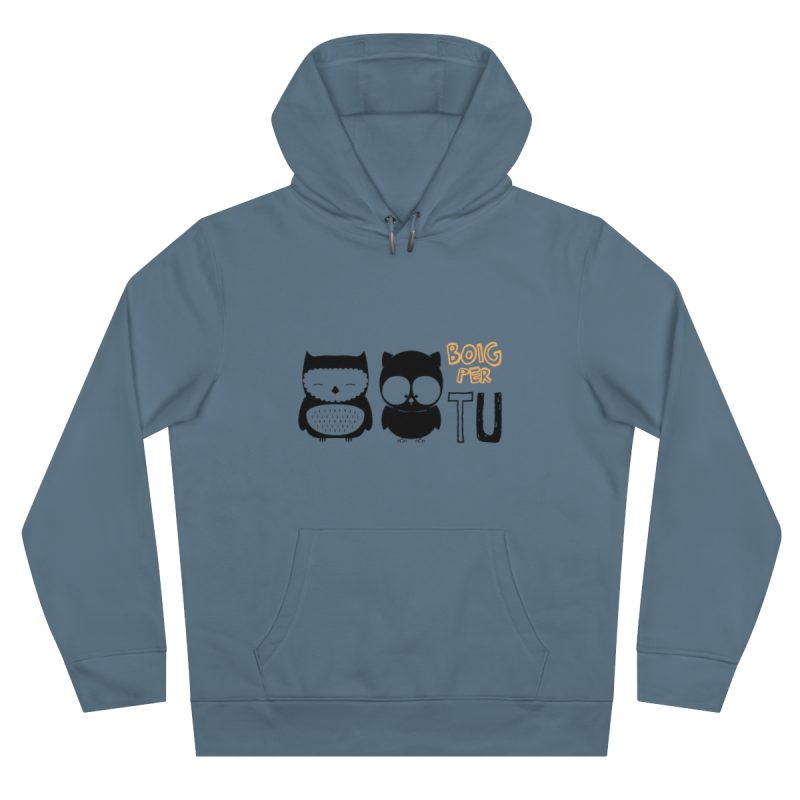 Sudadera con capucha King - Azul nordico - Camiseta «Boig per tu»