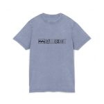 Camiseta lavado acido cuello redondo - Azul vintage - Camiseta Ball de Bot