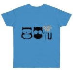Camiseta punto liso - Azul celeste - Camiseta «Boig per tu»