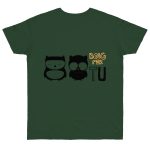 Camiseta punto liso - Verde botella - Camiseta «Boig per tu»