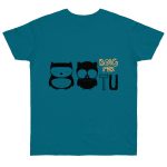 Camiseta punto liso - Azul diva - Camiseta «Boig per tu»