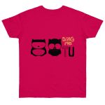 Camiseta punto liso - Fucsia - Camiseta «Boig per tu»