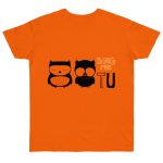 Camiseta punto liso - Naranja - Camiseta «Boig per tu»