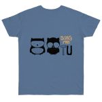 Camiseta punto liso - Azul vaquero - Camiseta «Boig per tu»