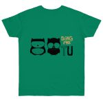 Camiseta punto liso - Verde Kelly - Camiseta «Boig per tu»