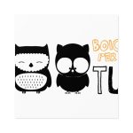 Pegatinas laminadas cuadradas - Camiseta «Boig per tu»