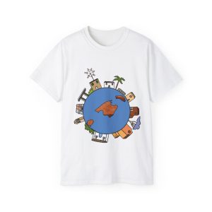 Camiseta ultra algodon - Blanco - Camiseta «cada casa es un mon sense»